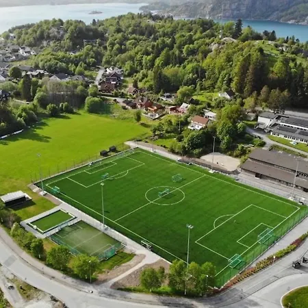 Idyllic Near The Pulpit Rock And Lysefjorden Sandnes (Rogaland)